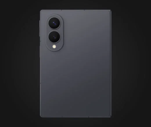 Samsung Galaxy Z Fold8 in Graphite, Rückseite