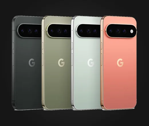 Google Pixel 11 Pro und Pixel 11 Pro XL in allen Farben, Rückseiten