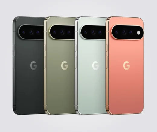 Google Pixel 11 Pro und Pixel 11 Pro XL in allen Farben, Rückseiten