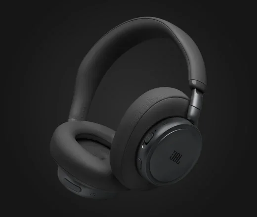 JBL Live 780NC in Schwarz, Dreiviertelansicht