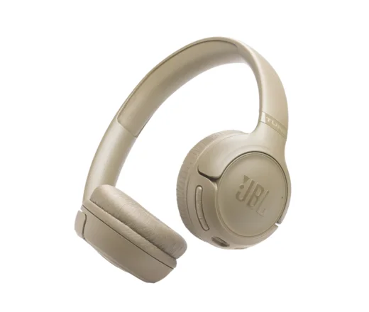JBL Tune 530BT in Beige, Schrägansicht