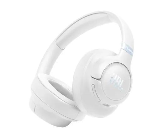 JBL Tune 780NC in Weiß, Dreiviertelansicht