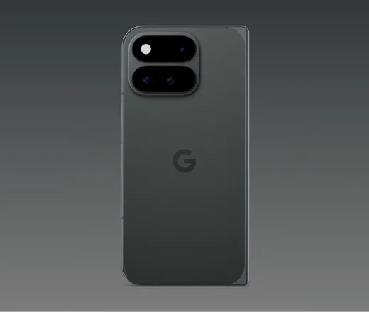 Google Pixel 11 Pro Fold in Obsidian, Rückansicht