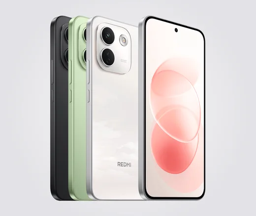 Xiaomi Redmi Note 17 Pro Max 5G in mehreren Farben, Rück- und Vorderseite